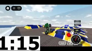 (Monster Trucks Overdriven) M2D Camo Thunder Freestyle On Oil Rig