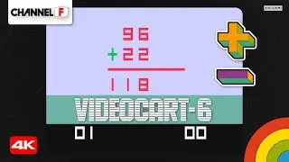 Fairchild Channel F - Videocart-6: Math Quiz I: Addition & Subtraction (1977) Longplay