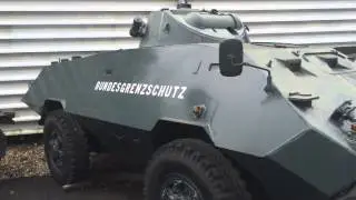 Bundesgrenzschutz panzer, Sonderwagen des Bundesgrenzschutz (BGS)