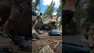 GUANELLA PASS BOULDERING- BESSIE AREA- Ninja Pony Ride V5