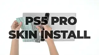 Installing a Sony PS5 Pro Skin from DecalGirl