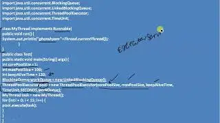 how to create Custom Thread Pool Executor