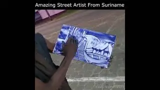 Amazing Street Artist From Suriname