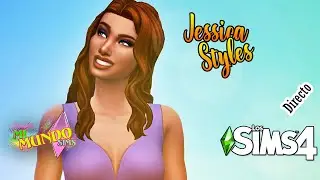 [ESP/ENG] JESSICA STYLES - CAS SIMS 4 - NO CC :D #TheSims4 #sims