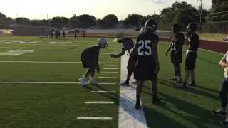Fort Worth South Hills football practice