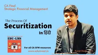 The Process of Securitization | The participants in the Securitization Chain | CAFINAL SFM