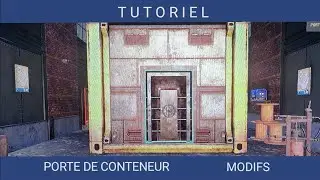 Fallout 76 TUTO porte pour le conteneur,et am&eacute;nagements