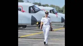 Rafale fighter #indian_navy_air_squadron   #sub.lieutenant Shivangi Singh