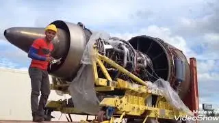 Turbina de Avion en Equiport Boca Chica