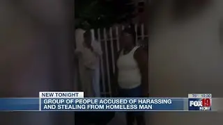 Footage of homeless man being harassed sparks outrage