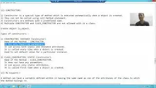 44 - ABAP OOPS - Constructors Part1