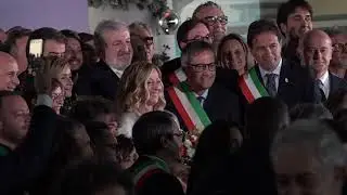 Giorgia Meloni a Bari per siglare il patto di Coesione: 