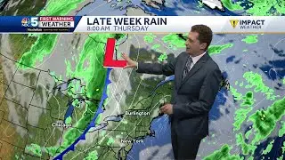 Staying warm for several days, rain possible by week's end (8-31-25)