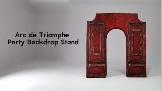 How to Set Up the Arc de Triomphe Party Backdrop Stand | Elegant Event Decor
