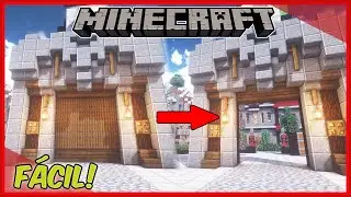 🧲 🔧 AUTOMATIC CASTLE GATE TUTORIAL! - Redstone School. (1.15 to 1.17+)