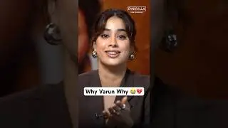 Varun Dhawan 💔 Janhvi Kapoor Is NOT My Best Friend! 😱 #shorts #janhvikapoor #varundhawan