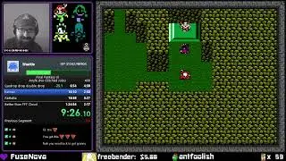 Final Fantasy III Any% (No Glitched Jobs) in 1:22:26