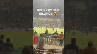 Huge Six By Sam Billings 😍#six#longsix #psl #2025 #audio #lyrics #shorts #starboys