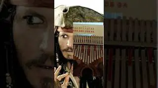 Pirates of Carribbean theme - basic kalimba - celebrating Johnny Depps victory over Amber Heard !