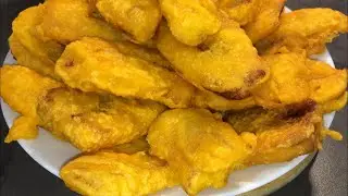 Banana Fritters with Crispy Coating | Goreng Pisang Rangup | Malaysian Street Food | Malaysian Snack