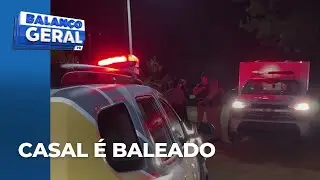 Homem morre e esposa fica gravemente ferida; briga de vizinhos pode ter motivado ataque a tiros