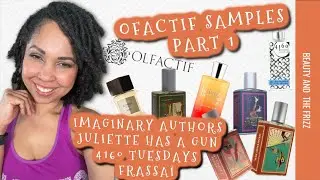 Olfactif Perfume Samples! Part 1! Why Smell Like Everyone Else?