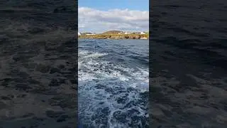 Покидая остров Тори #ирландия  #ireland #остров #ocean #ferry