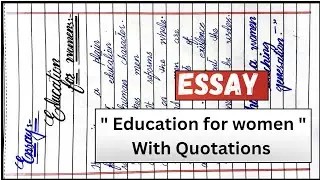 Essay on 