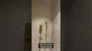 Some easy to install bathroom fittings