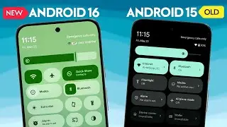 Android 16 DESTROYS Android 15!? 🤯Full Side-by-Side Comparison!