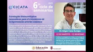 Dr. Edgar Cano Europa - 6° Ciclo de Seminarios