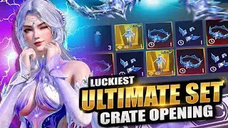WINTERGLOW SYLPH SET CRATE OPENING🥵JIGGLE JIGGLE EFFECT IS BACK 😜 #shortsfeed#shorts#bgmi#shortlive