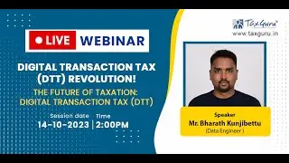 Digital Transaction Tax (DTT) Revolution!