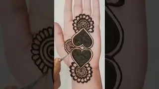 dil wali mehandi design #shorts #short #ytshorts #youtubeshorts #reels