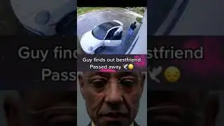Guy finds out best friend passed away 🕊️🥺 #sad