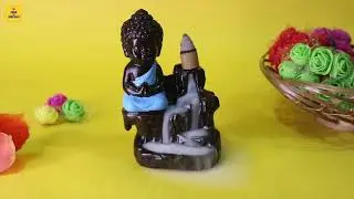 Little Monk Buddha Smoke Backflow | Aromatic Incense Burner