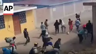 Peru police clash with miners blocking Pan-American Highway in protest