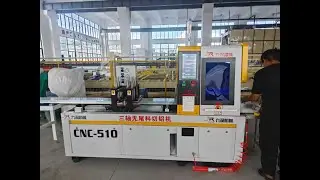 JR-510CNC-3A-1S: Fully Automatic CNC Cross-Cutter | Servo Auto-Feeding for New Energy Vehicle Parts