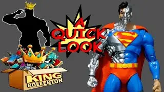 Cyborg Superman DC Multiverse McFarlane Toys Action Figure Revenge Of Green Lanterns Quick Review