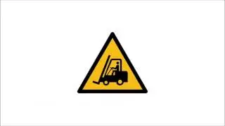 Warnzeichen DIN EN ISO 7010 - Kennzeichnung von Hindernissen und Gefahrstellen