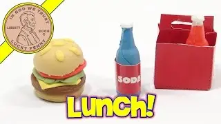Make Your Own Eraser DIY Kit!  Burgers & Soda, Order Up!