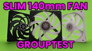 What's the BEST SLIM 140mm PC Fan? ARCTIC vs SilverStone Vs Jonsbo