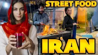 Best Grilled Corn Ever?🔥Iranian Street Food with Special Sauces & Tea!