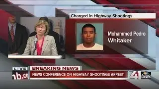 Charges filed in highway shootings case - Pt 1