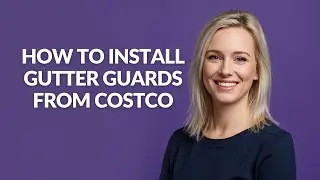How to Install Gutter Guards From Costco - Julia'sTutorials