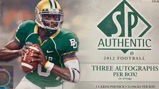 2012 SP Authentic Football. Fun Box! 🧀