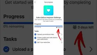 Subscription Beginner Challenge #facebook #subscription #challenge #shorts #facebookmonetization