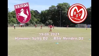 Hammer SpVg D2 vs. BSV Menden D2  --  Freundschaftsspiel  --  19.06.2021