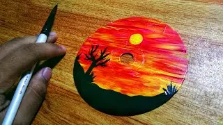 How to Paint on a CD | Step-by-Step Tutorial