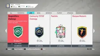 FIFA 20 Shapeshifters & Community TOTSSF Challenges Saturday 2nd